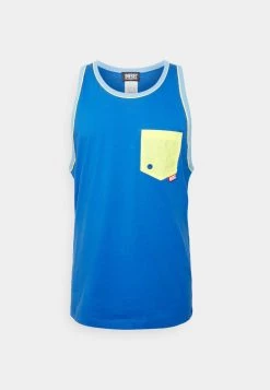 Diesel Hombre BMOWT-LOCOARM - Camiseta De Pijama - Blue