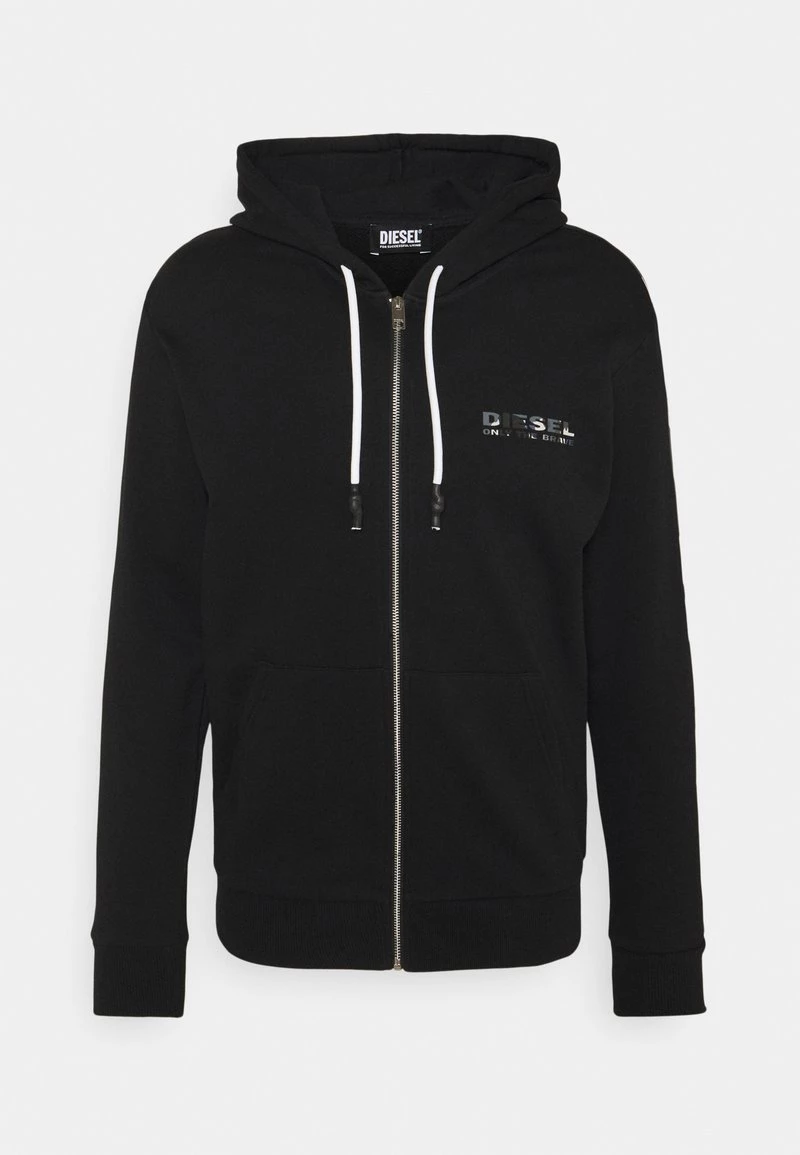 Diesel Hombre BMOWT BRANDON - Sudadera Con Cremallera - Black 5 Diesel Hombre BMOWT BRANDON - Sudadera Con Cremallera - Black - Imagen 3