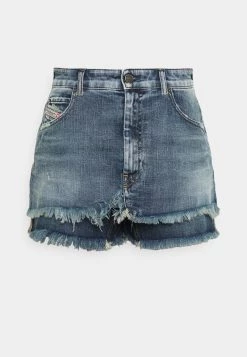 Diesel Mujer DE-MAAT-SP - Shorts Vaqueros - Denim Blue -Ritmo Diesel Tienda 0557a7ae7c8946b5bc7d67d3a9bd0ef2