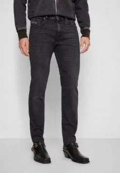 Diesel Hombre LIBRARY 2019 STRUKT - Vaqueros Slim Fit - Black/dark Grey