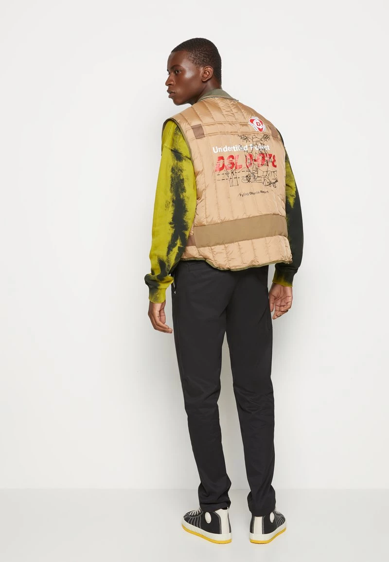 Diesel Hombre J-HAWLEY - Chaleco - Beige 5 Diesel Hombre J-HAWLEY - Chaleco - Beige - Imagen 3