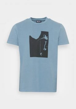 Diesel Hombre DIEGOR - Camiseta Estampada - Blue -Ritmo Diesel Tienda 0912461ec81a41f29fedf0fa55ecfbd0