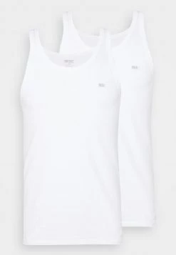 Diesel Hombre UMTK-JOHNNY-TUBE-TWO 2 PACK - Camiseta Interior - White