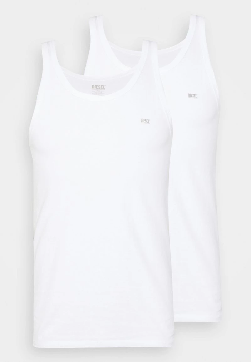 Diesel Hombre UMTK-JOHNNY-TUBE-TWO 2 PACK - Camiseta Interior - White 3 Diesel Hombre UMTK-JOHNNY-TUBE-TWO 2 PACK - Camiseta Interior - White