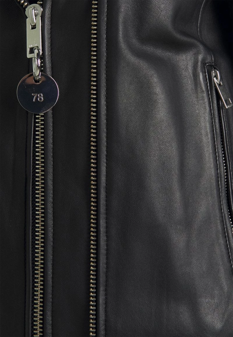 Diesel Mujer L-LYFA - Chaqueta De Cuero - Black 5 Diesel Mujer L-LYFA - Chaqueta De Cuero - Black - Imagen 3