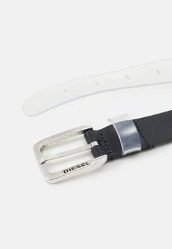 Diesel Hombre LEVEL - Cinturón - Black/transparant -Ritmo Diesel Tienda 10bb32ecda7c467583c9208f47638690