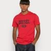 Diesel Hombre DIEGOR - Camiseta Estampada - Red -Ritmo Diesel Tienda 123ce5c8c237432891c8b826a48948dd