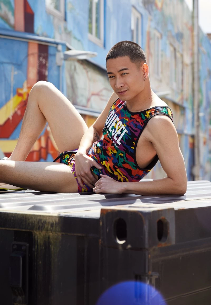 Diesel Unisexo PRIDE CANNY UNISEX - Top - Multi Coloured 4 Diesel Unisexo PRIDE CANNY UNISEX - Top - Multi Coloured - Imagen 2