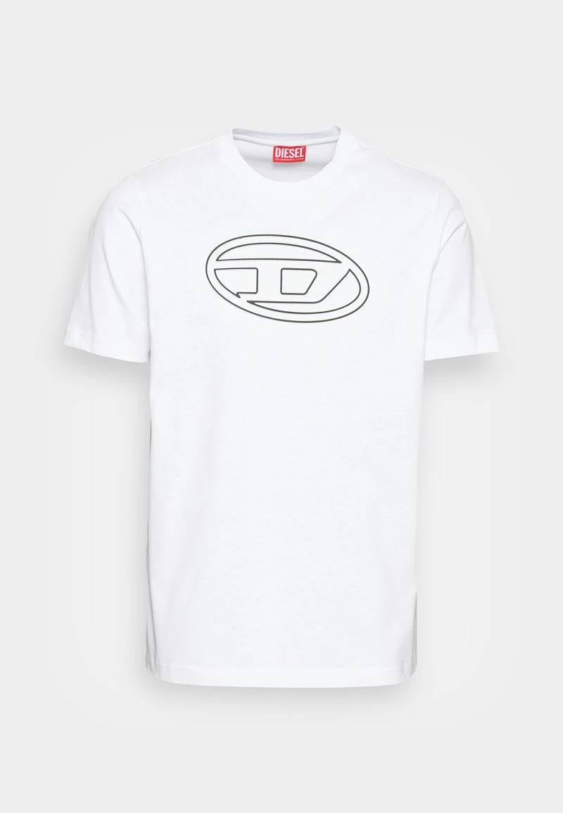 Diesel Hombre JUST BIGOVAL - Camiseta Estampada - White 6 Diesel Hombre JUST BIGOVAL - Camiseta Estampada - White - Imagen 4
