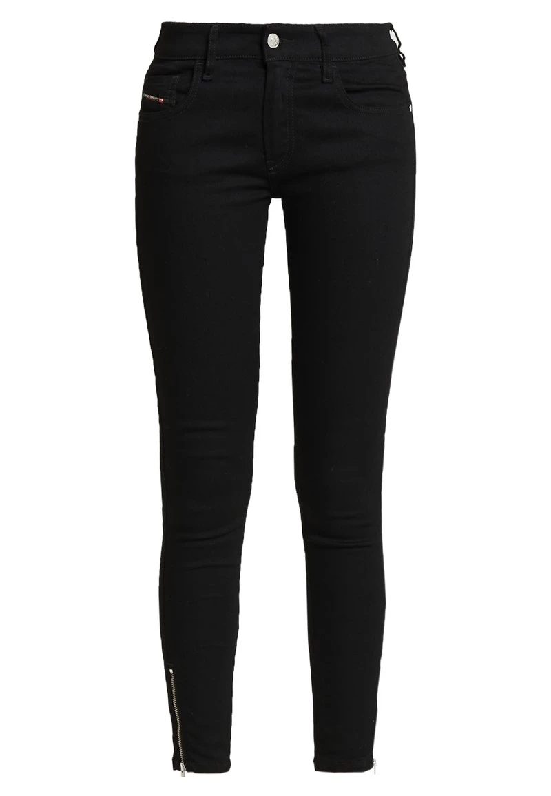 Diesel Mujer SLANDY LOW ZIP - Vaqueros Pitillo - Black 6 Diesel Mujer SLANDY LOW ZIP - Vaqueros Pitillo - Black - Imagen 4