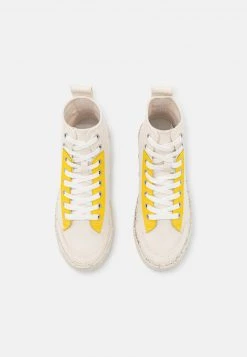 Diesel Mujer S-ATHOS MID W - Zapatillas Altas - White/yellow -Ritmo Diesel Tienda 194c9c7013d8404d97e9ab095eff51dc
