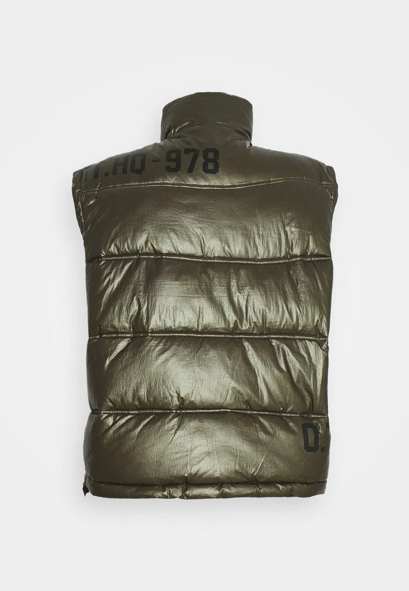 Diesel Hombre W-NORTH GIACCA - Chaleco - Olive 4 Diesel Hombre W-NORTH GIACCA - Chaleco - Olive - Imagen 2