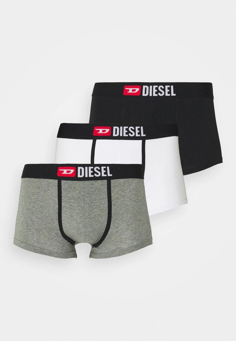 Diesel Hombre DAMIEN 3 PACK - Culotte - Black/white/grey 8 Diesel Hombre DAMIEN 3 PACK - Culotte - Black/white/grey - Imagen 6