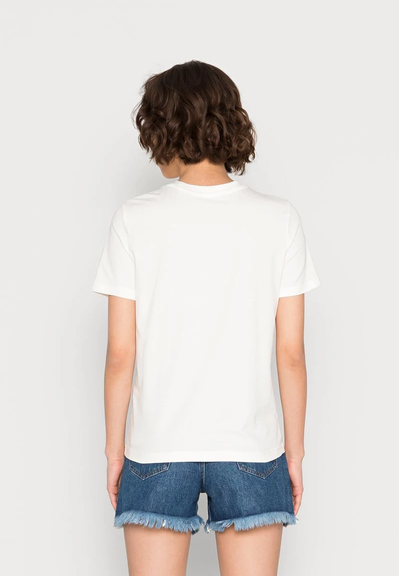 Diesel Mujer T-REG-HS1 - Camiseta Básica - White 5 Diesel Mujer T-REG-HS1 - Camiseta Básica - White - Imagen 3