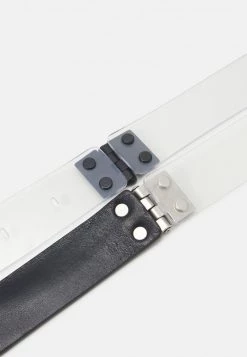 Diesel Hombre LEVEL - Cinturón - Black/transparant -Ritmo Diesel Tienda 1e34e3f921d643708e419264c40dcae2