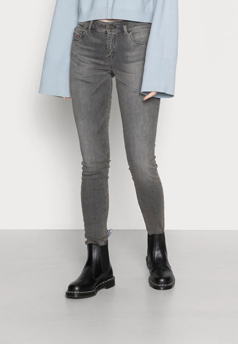 Diesel Mujer SLANDY - Vaqueros Pitillo - Grey 3 Diesel Mujer SLANDY - Vaqueros Pitillo - Grey