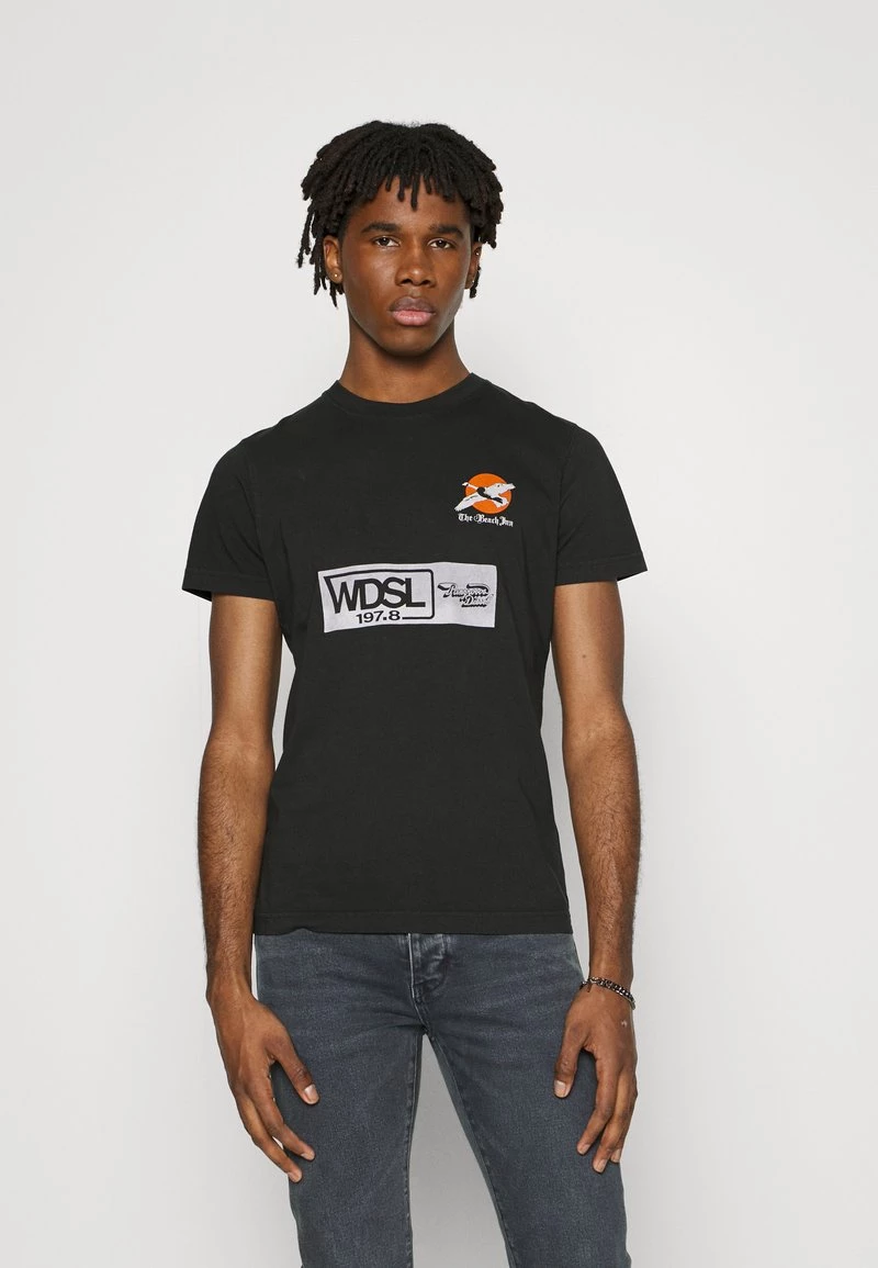 Diesel Hombre DIEGOR - Camiseta Estampada - Black 3 Diesel Hombre DIEGOR - Camiseta Estampada - Black