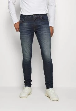 Diesel Hombre Vaqueros Rectos - Dark-blue Denim