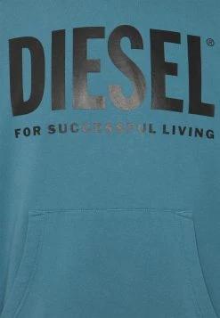 Diesel Hombre S-GIRK-HOOD-ECOLOGO UNISEX - Jersey Con Capucha - Blue -Ritmo Diesel Tienda 27e1d4c62f6b468c8f9fcea957848b46