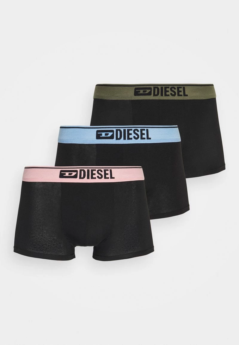 Diesel Hombre 3 PACK - Culotte - Black 3 Diesel Hombre 3 PACK - Culotte - Black