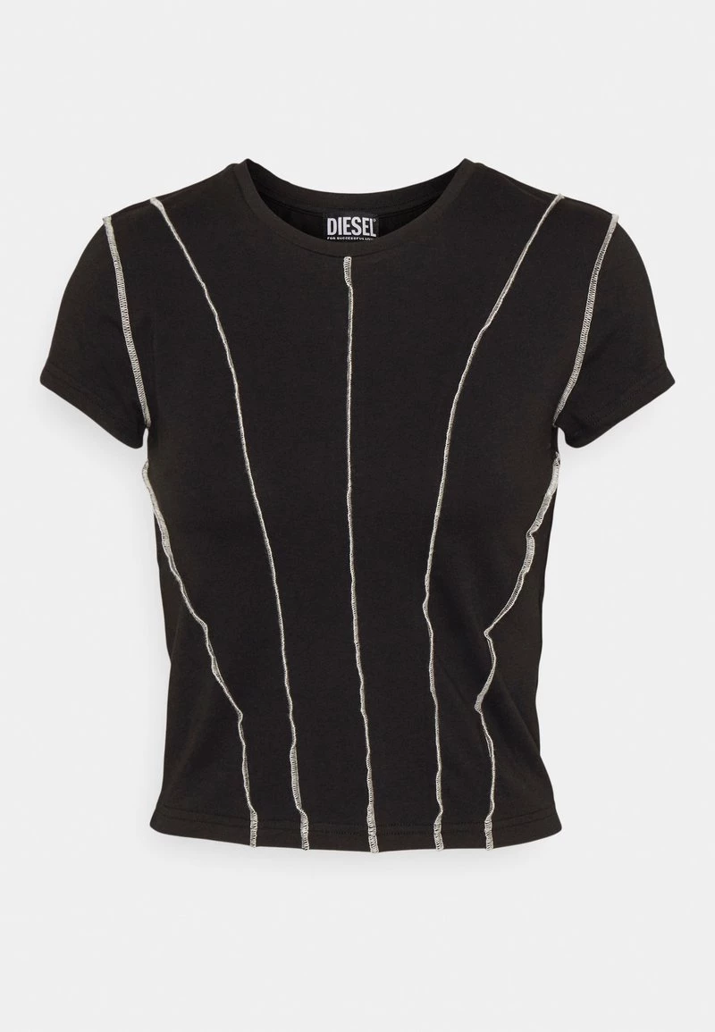 Diesel Mujer CUTIELOCK - Camiseta Estampada - Black 6 Diesel Mujer CUTIELOCK - Camiseta Estampada - Black - Imagen 4