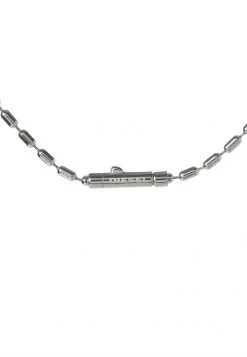 Diesel Hombre Collar - Silver-coloured -Ritmo Diesel Tienda 2d5fc0ddc2a740bcaee0e2bb579b71fc