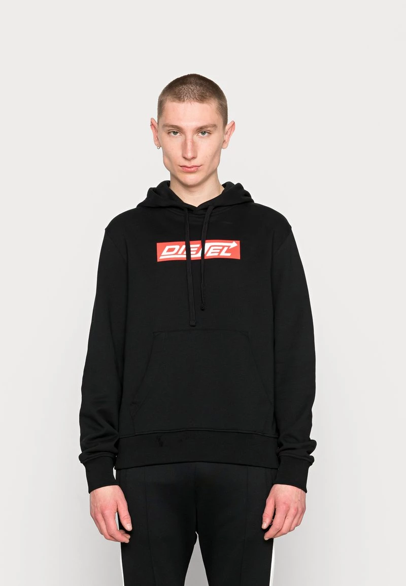 Diesel Hombre GINN HOOD - Sudadera - Black 3 Diesel Hombre GINN HOOD - Sudadera - Black