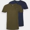 Diesel Hombre UMTEE-MICHAEL-TUBE-T 2 PACK - Camiseta Interior - Dark Blue/green