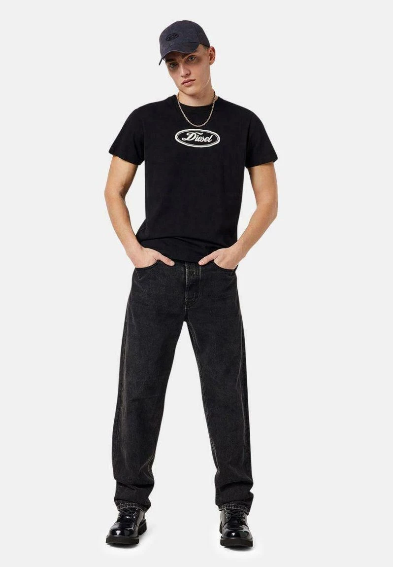 Diesel Hombre DIEGOR - Camiseta Estampada - Noir 4 Diesel Hombre DIEGOR - Camiseta Estampada - Noir - Imagen 2