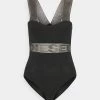 Diesel Mujer UFBY-BODYMESH - Body - Black