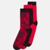 Diesel Hombre SKM-RAY-THREEPACK 3 PACK - Calcetines - Red/black 1 Diesel Hombre SKM-RAY-THREEPACK 3 PACK - Calcetines - Red/black -Ritmo Diesel Tienda 30abe7589ec348bfa3df2ef92fba0c67