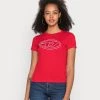 Diesel Mujer BIGOVAL - Camiseta Estampada - Red 1 Diesel Mujer BIGOVAL - Camiseta Estampada - Red -Ritmo Diesel Tienda 345610afa04c47d58346293be8b69ee6