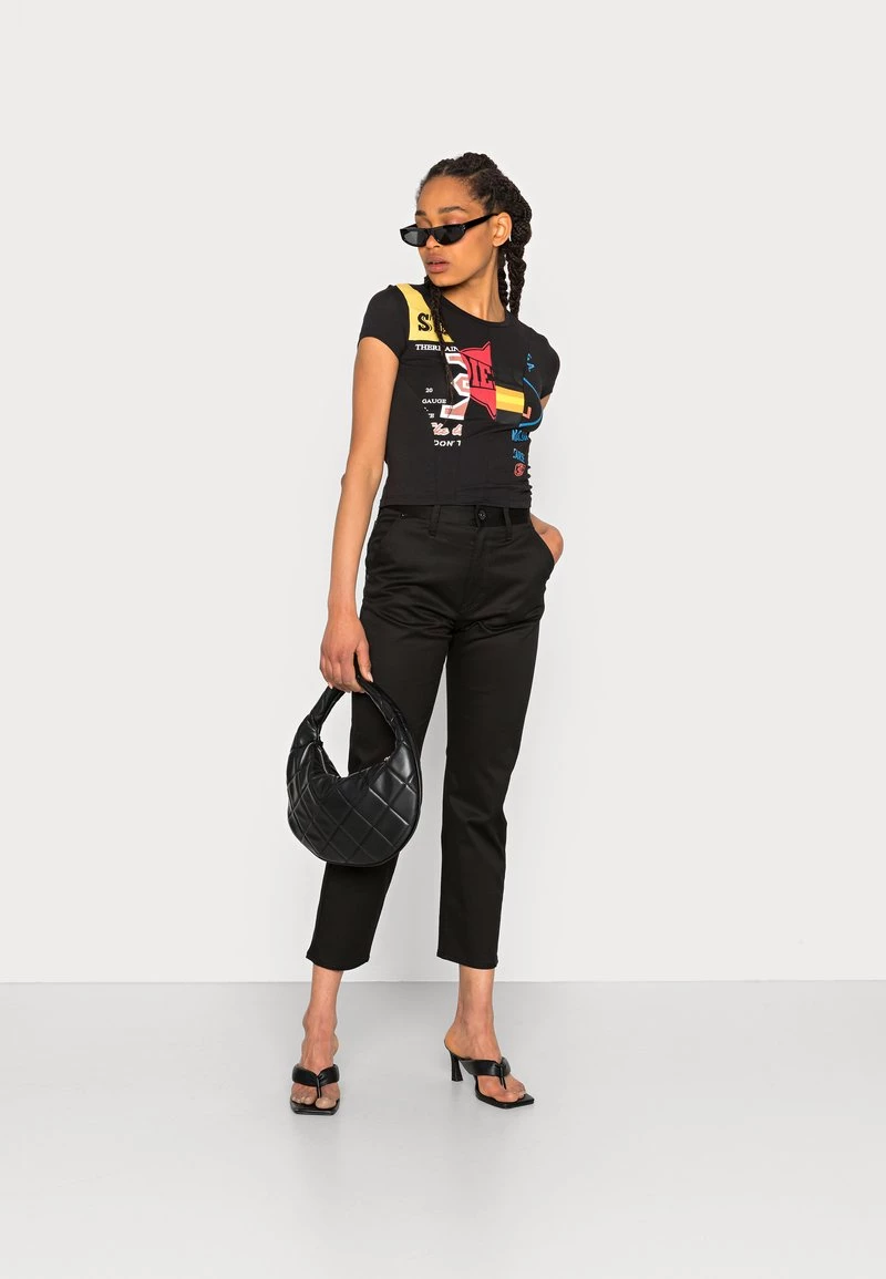 Diesel Mujer T-CUTIE - Camiseta Estampada - Black 4 Diesel Mujer T-CUTIE - Camiseta Estampada - Black - Imagen 2