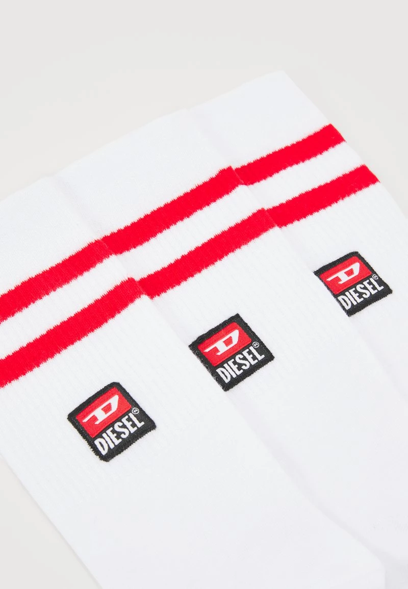 Diesel Hombre HERMINE 3 PACK - Calcetines - White 4 Diesel Hombre HERMINE 3 PACK - Calcetines - White - Imagen 2
