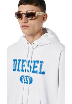 Diesel Hombre Jersey Con Capucha - Blanco 10 Diesel Hombre Jersey Con Capucha - Blanco -Ritmo Diesel Tienda 39a489886e574150b516c201f43118df