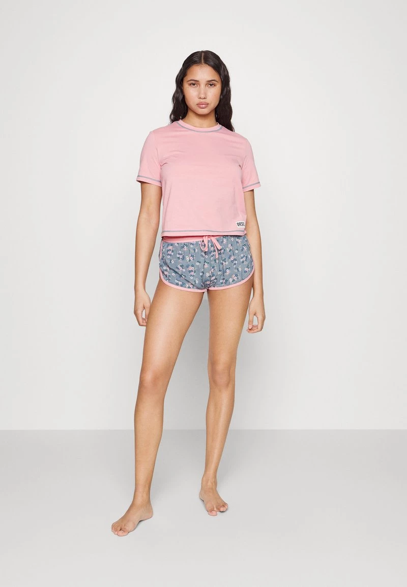 Diesel Mujer SET - Pijama - Blue/soft Pink 3 Diesel Mujer SET - Pijama - Blue/soft Pink