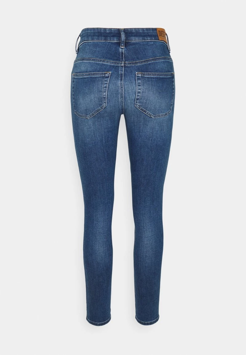 Diesel Mujer D-SLANDY-HIGH - Vaqueros Pitillo - Denim Blue 4 Diesel Mujer D-SLANDY-HIGH - Vaqueros Pitillo - Denim Blue - Imagen 2