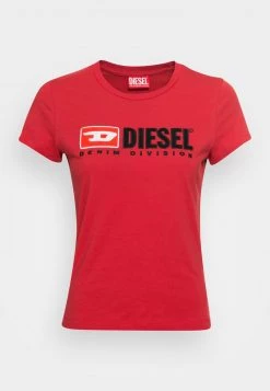 Diesel Mujer Camiseta Estampada - Red -Ritmo Diesel Tienda 40252c87be8546b481b63d3f8cb5fad3