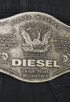 Diesel Mujer DE-FEDY-SP - Falda Vaquera - Black -Ritmo Diesel Tienda 41147bdc8fa64b9981b22be6e65f079f