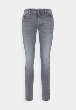 Diesel Mujer SLANDY - Vaqueros Pitillo - Grey