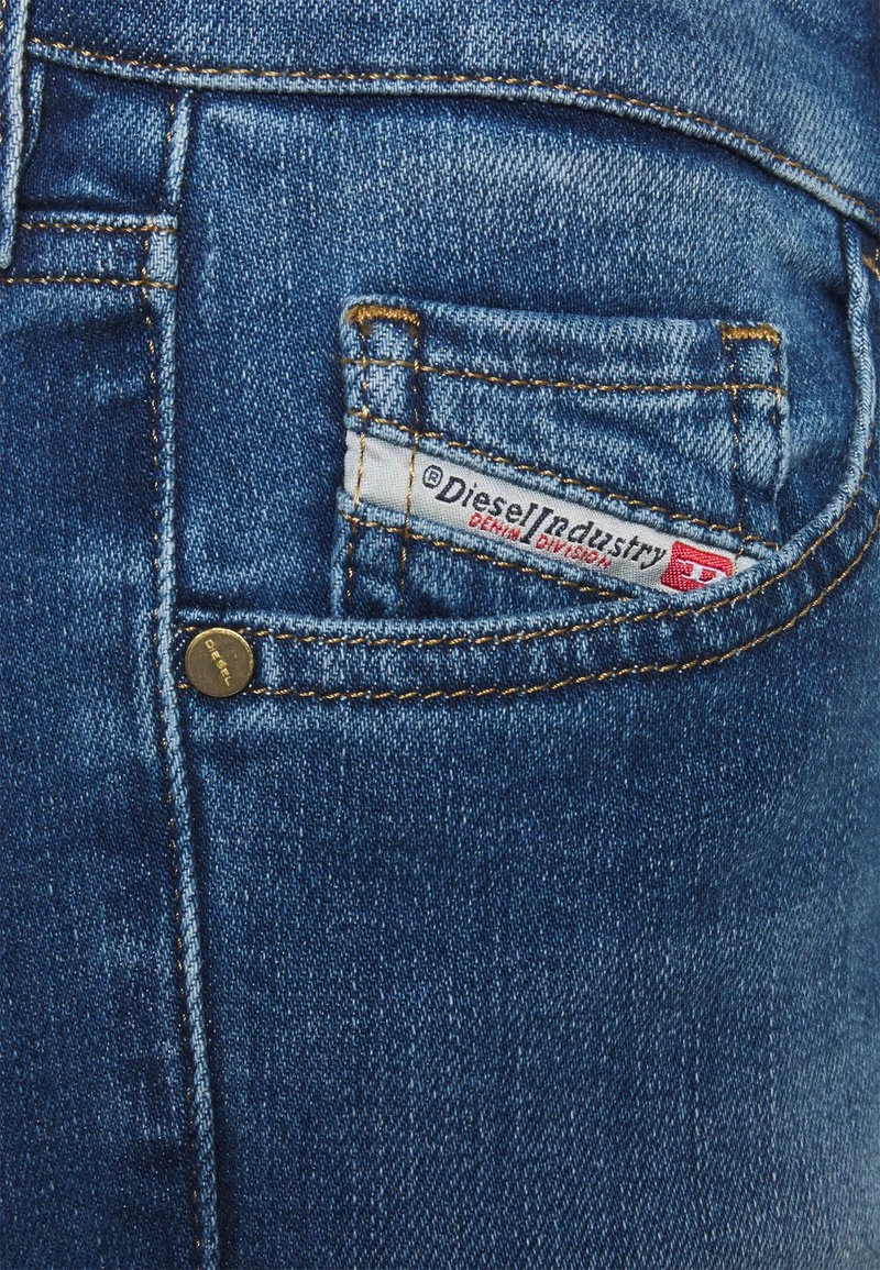 Diesel Mujer SLANDY - Vaqueros Pitillo - Medium Blue 8 Diesel Mujer SLANDY - Vaqueros Pitillo - Medium Blue - Imagen 6