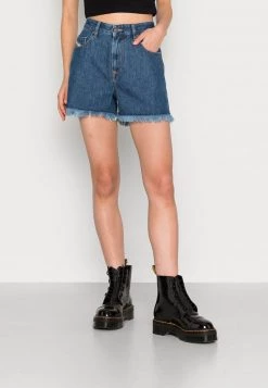 Diesel Mujer DE-REG-R - Shorts Vaqueros - Denim