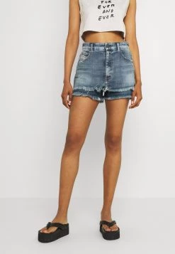 Diesel Mujer DE-MAAT-SP - Shorts Vaqueros - Denim Blue
