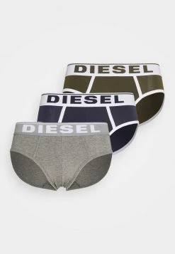 Diesel Hombre UMBR-ANDRETHREEPACK SLIP 3PACK - Braguitas - Green/blue/grey 14 Diesel Hombre UMBR-ANDRETHREEPACK SLIP 3PACK - Braguitas - Green/blue/grey -Ritmo Diesel Tienda 47c9187f1a514f1fb3404e094f59d79e