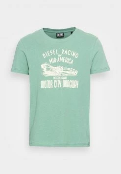 Diesel Hombre DIEGOR - Camiseta Estampada - Green -Ritmo Diesel Tienda 486625d20a164cecb35ff2ba97ce73da