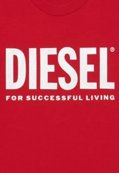 Diesel Unisexo JUST LOGO - Camiseta Estampada - Red Blood -Ritmo Diesel Tienda 49301b81506648b3b6d3f34ad987e504