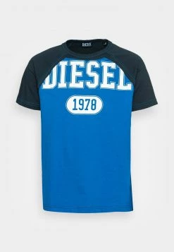 Diesel Hombre RAGLEN - Camiseta Estampada - Blue -Ritmo Diesel Tienda 4d653322b6b944ca9637f5251213df52