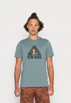 Diesel Hombre T JUST C8 - Camiseta Estampada - Blue