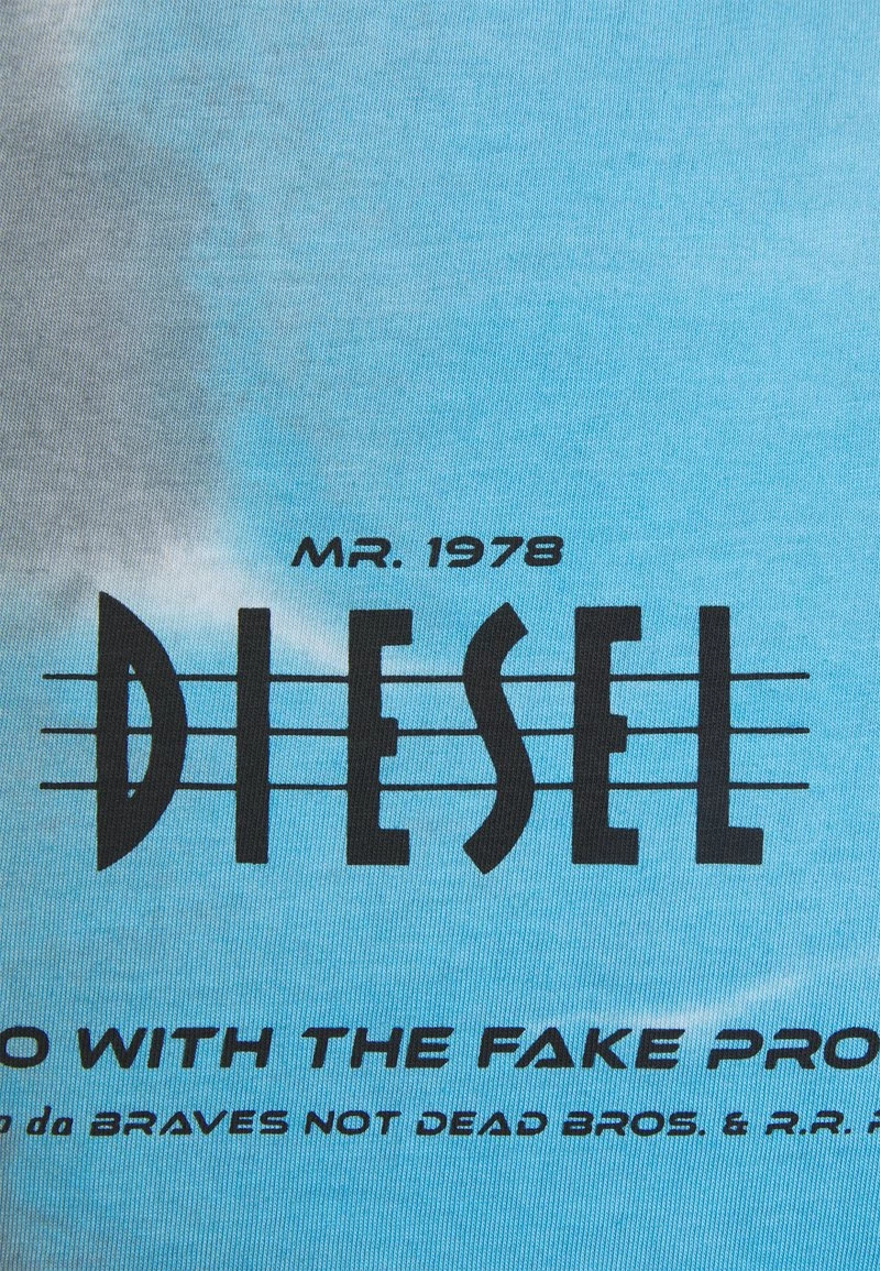 Diesel Hombre Camiseta Estampada - Black/grey 5 Diesel Hombre Camiseta Estampada - Black/grey - Imagen 3