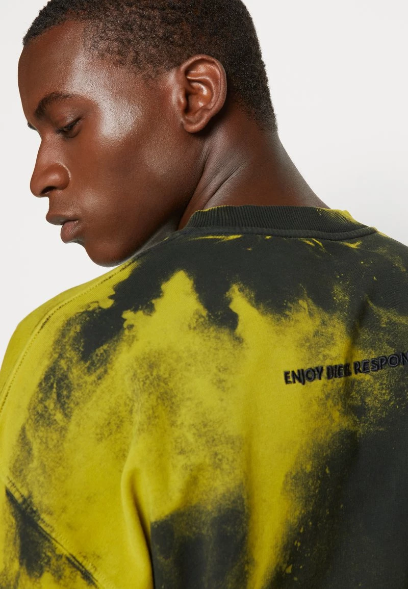 Diesel Unisexo MART UNISEX - Sudadera - Yellow/black 7 Diesel Unisexo MART UNISEX - Sudadera - Yellow/black - Imagen 5